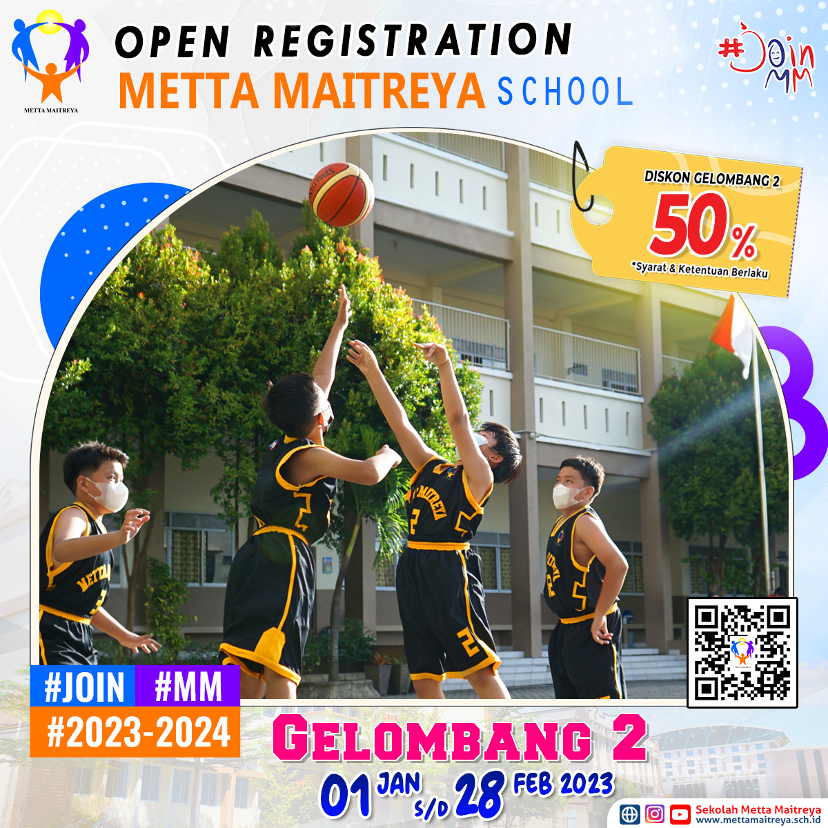 Open Registration Gelombang 2 (II) | SEKOLAH METTA MAITREYA